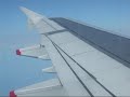 Easyjet airbus 321 in-flight Egkk / Lgw / London Gatwick