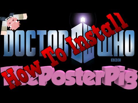 how to install minecraft dr who mod