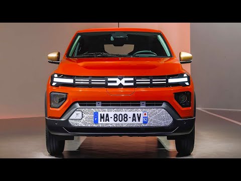 Unveiling the new 2024 Dacia Spring – Exterior, Interior Details