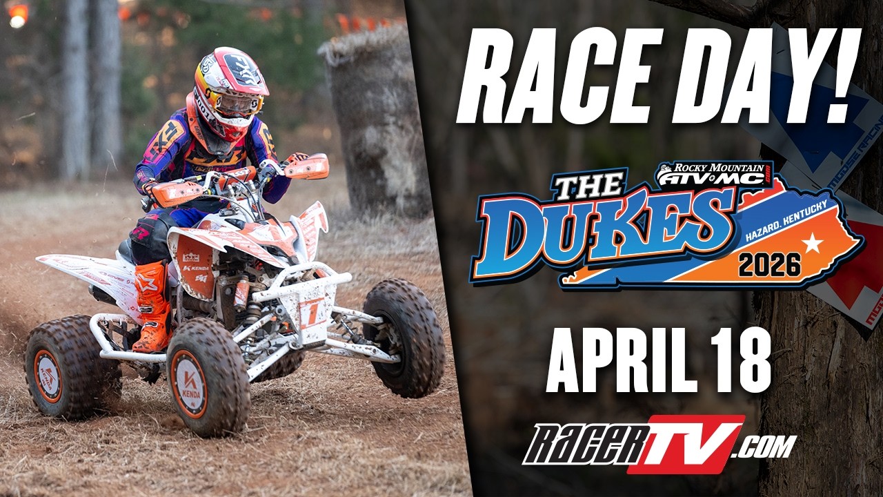 2026 GNCC Racing Live | Rocky Mountain ATV/MC The Dukes | Round 5 - Youth ATVs