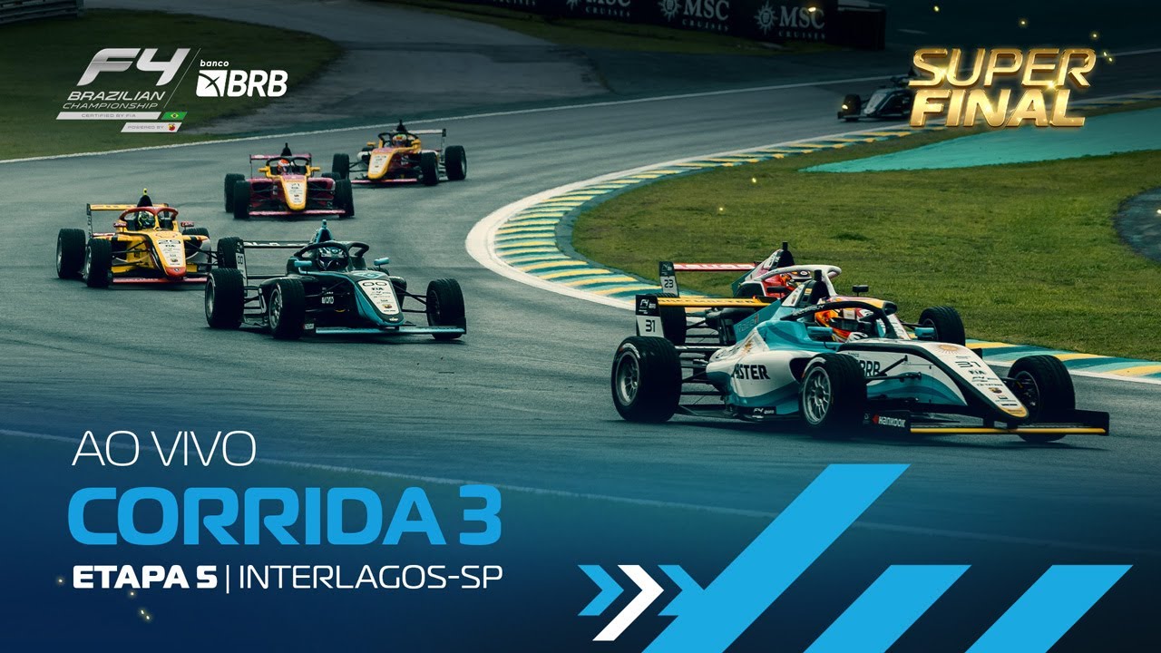 FORMULA 4 BRAZILIAN CHAMPIONSHIP | 5ª ETAPA - INTERLAGOS - CORRIDA 3