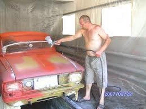 Как покрасить авто в гараже своими руками Как покрасить авто в гараже своими руками