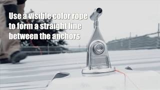 SecuRope cold deck installation