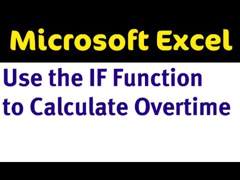 how to perform if function in excel