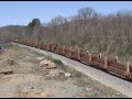 Norfolk Southern on the old Monongahela - April 2008 Part 1