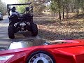 Kawasaki FST Teryx vs Polaris RZR Drag Race #1