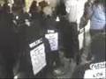videos de Ultima protesta del anio 2008, la 67, frente a los trbunales. ARGENTINA.