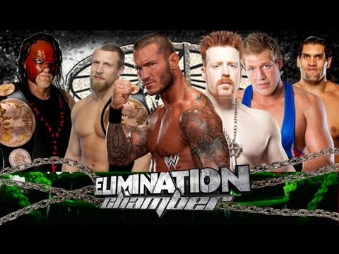 WWE Elimination Chamber 2013 (Sheamus Vs Randy Orton Vs Kane Vs Swagger Vs Khali Vs Daniel Bryan) HD