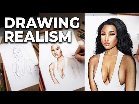 how to draw nicki minaj
