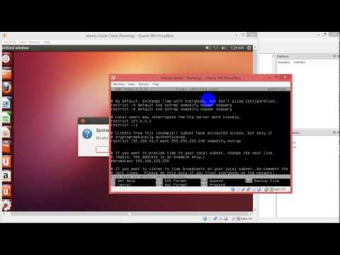 how to ntp server linux