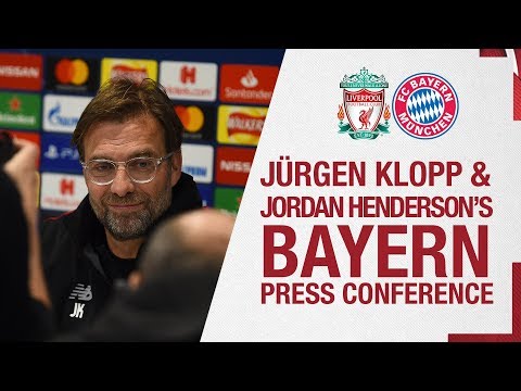 Video: Klopp and Henderson's Champions League press conference | Bayern Munich