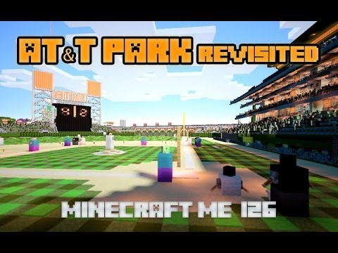 how to make at&t park in minecraft