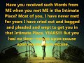 This Is My Last Letter Of "I AM Coming" - Part 151