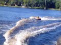Jon Goes for a Ride on the Water  Tube