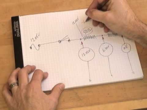 how to calculate voltage drop