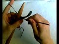 Quick and Dirty Broomstick Lace