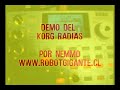 Korg Radias Synthesizer Demo by Nemmo