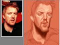 2/3 JoeBluhm paints Josh Homme 2/3 JoeBluhm paints Josh Homme