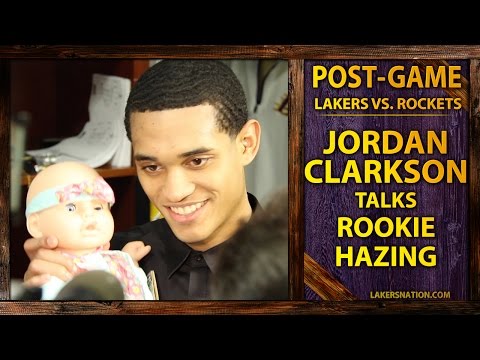Video: Lakers Rookies Carrying Around Baby Dolls For Rest Of Season