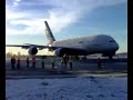 A380 engine testing at Gardemoen A380 engine testing at Gardemoen
