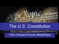 Understanding the US Constitution part 1- 5 Key Concepts Everyone Should Know