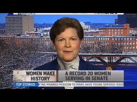 SENATOR SHAHEEN DISCUSSES N.H. ALL-FEMALE DELEGATION WITH ANDREA MITCHELL