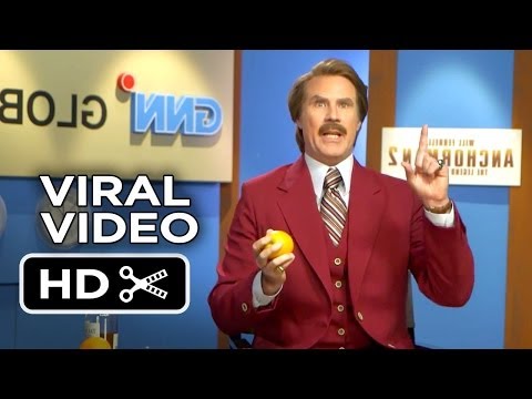 Anchorman 2: The Legend Continues Viral Video - Burgundy Wednesday (2013) HD