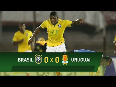 Sub-20: Brasil e Uruguai empatam pelo Sul-Americano