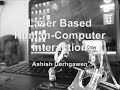 Webcam Based Laser Tracking for Human-Computer Interaction