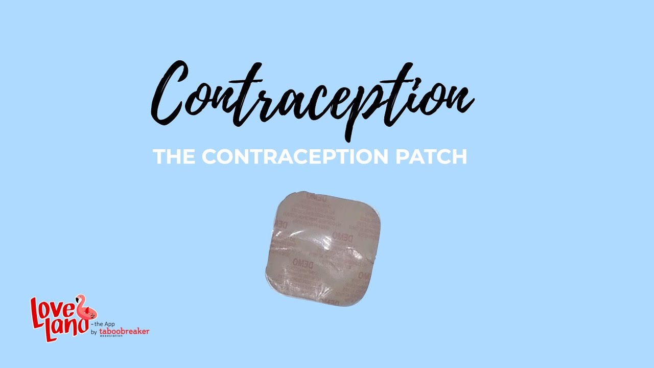 Contraception patch