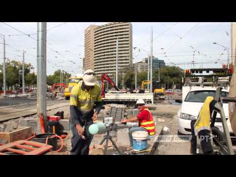 tram - Domain Interchange Redevelopment - delivered by Yarra Trams on behalf of Public Transport Victoria April 2013. Domain Interchange is the biggest project that...