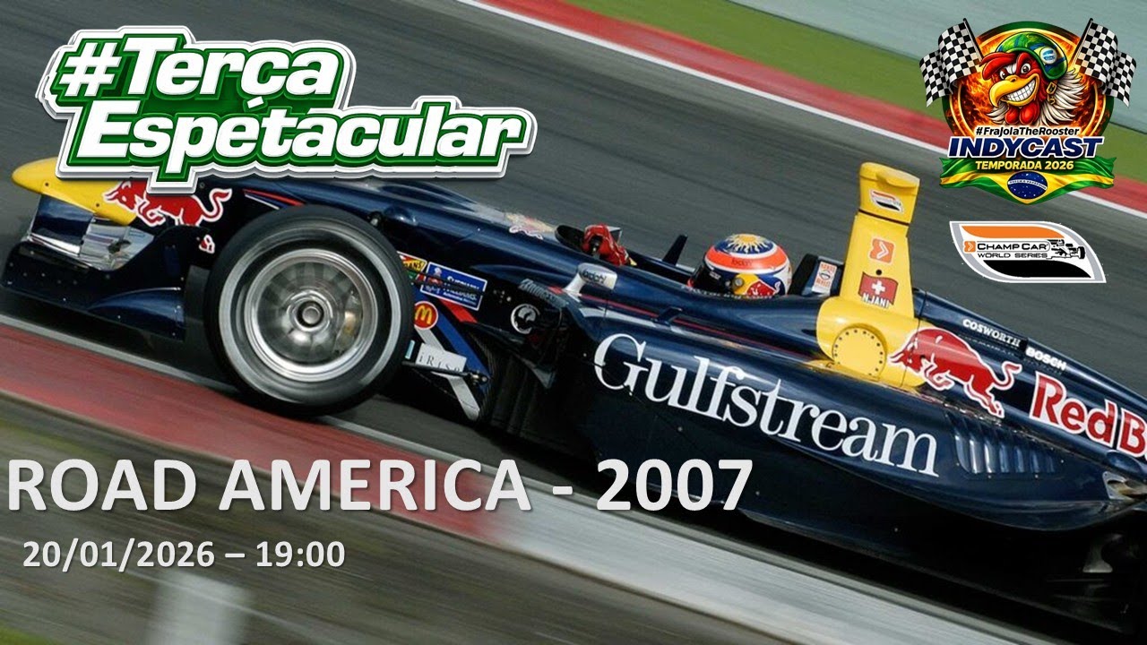 IndyCast Brasil #Lembranças #TerçaEspetacular - Road America 2007