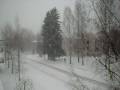snowing in imatra