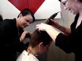 Thimo`s lange haar verdwijnt Thimo`s lange haar verdwijnt