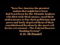 NO MORE FEDERAL RESERVE ON APRIL 15, 2008 NO MORE FEDERAL RESERVE ON APRIL 15, 2008