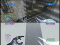 learn how to get below ivory tower. you will need two people to do this, but to figure out how to do it, you'll just have to watch the video.