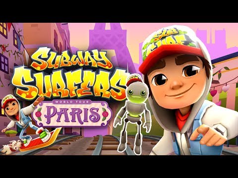 Subway Surfers Gameplay | Tagbot en Paris y Mystery Box | Juego para niños