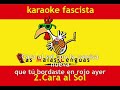 Karaoke fascista para celebrar la detencion de Blas Piñar