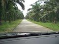 Testing the automatic gearbox on the left hand side of the road