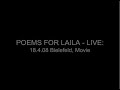 brandnew  video from nikolai and dascha playing the new poems for laila song on a sofa.