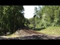 BÜ Hornau Wald mit Uerdinger Schienenbus