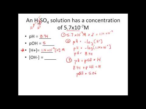 video-linktoworks-Given [H+] or [OH-], Calculate pH & pOH - YouTube