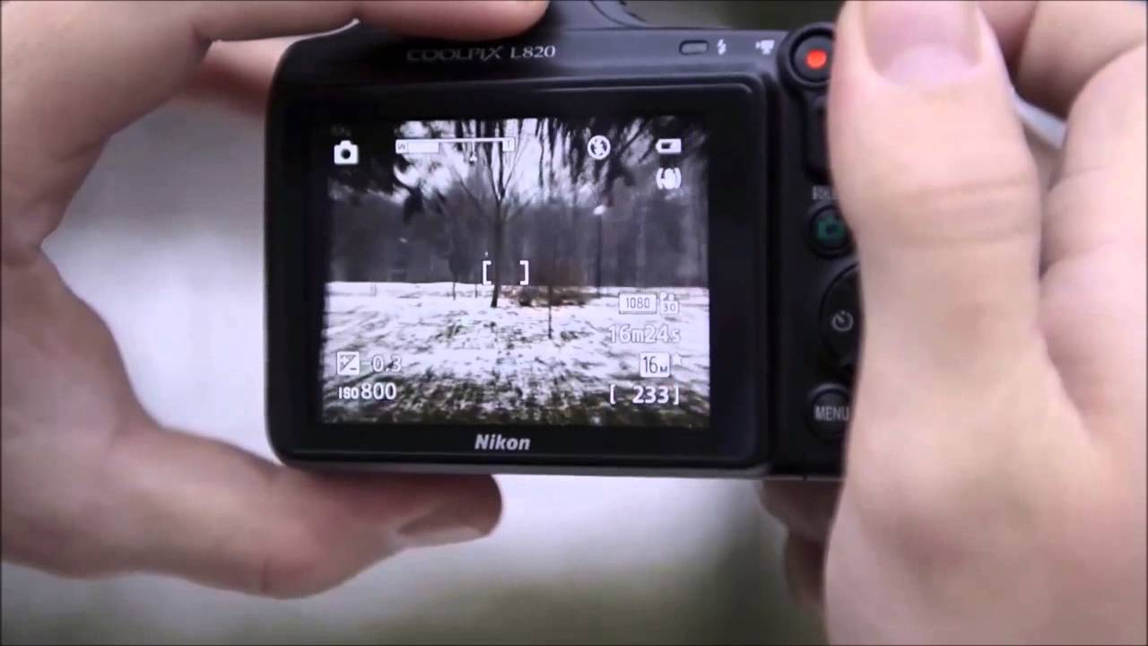 Цифровой фотоаппарат Nikon L820. Купить фотоаппарат Никон Л820.