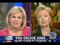 Hillary Clinton on Fox News Channel!