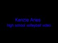 Kenzie Aries High School Volleyball: Setter Setting Dumps