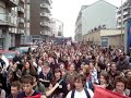 Lecco, la protesta degli studenti con il decreto Gelmini