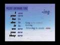 present continuous tense