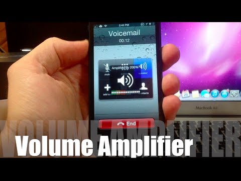 how to adjust iphone volume in a call