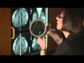 Dr. Gordon assesses mammogram