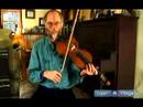 How to Play the Gobby-O Fiddle Tune on a Violin : Slurring Across the Bar Line Bowing Effect